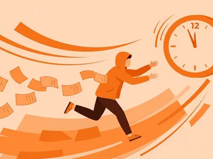 Illustration zum Aufschiebe-Muster Krisen-Macher